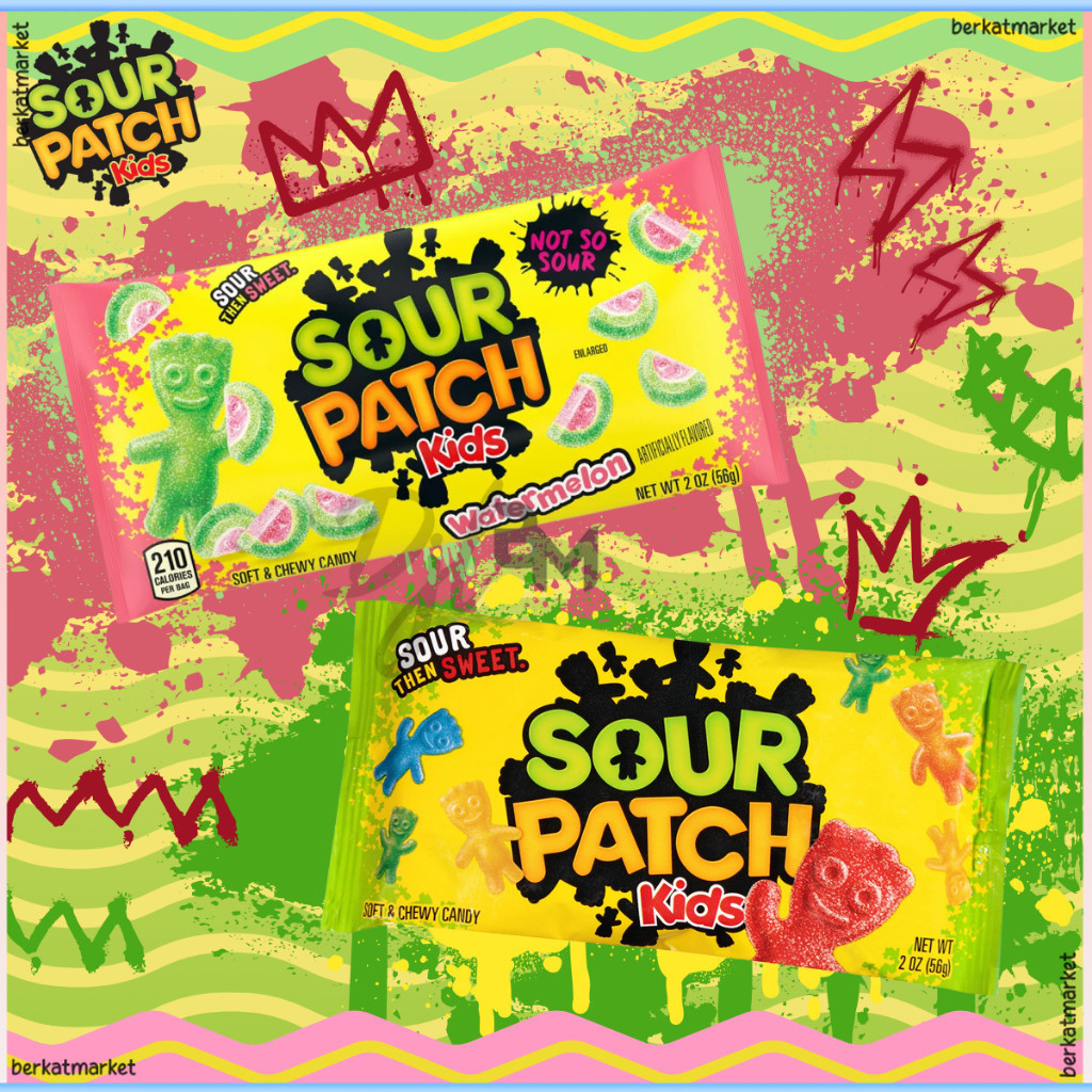 

Sour Patch Kids Permen Asam Import 56g 1 Pcs