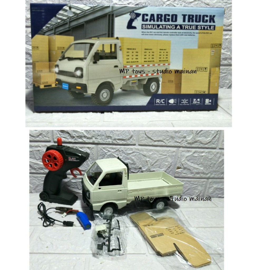WF63E mobil remote control carry pick up rc car carry box cargo mainan hobi mobil remote control pic