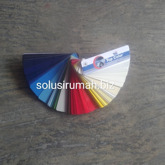 KATALOG CAT 5000WARNA TOPCOLOR KIPAS DANAPAINT TOP COLOR CAT MOBIL