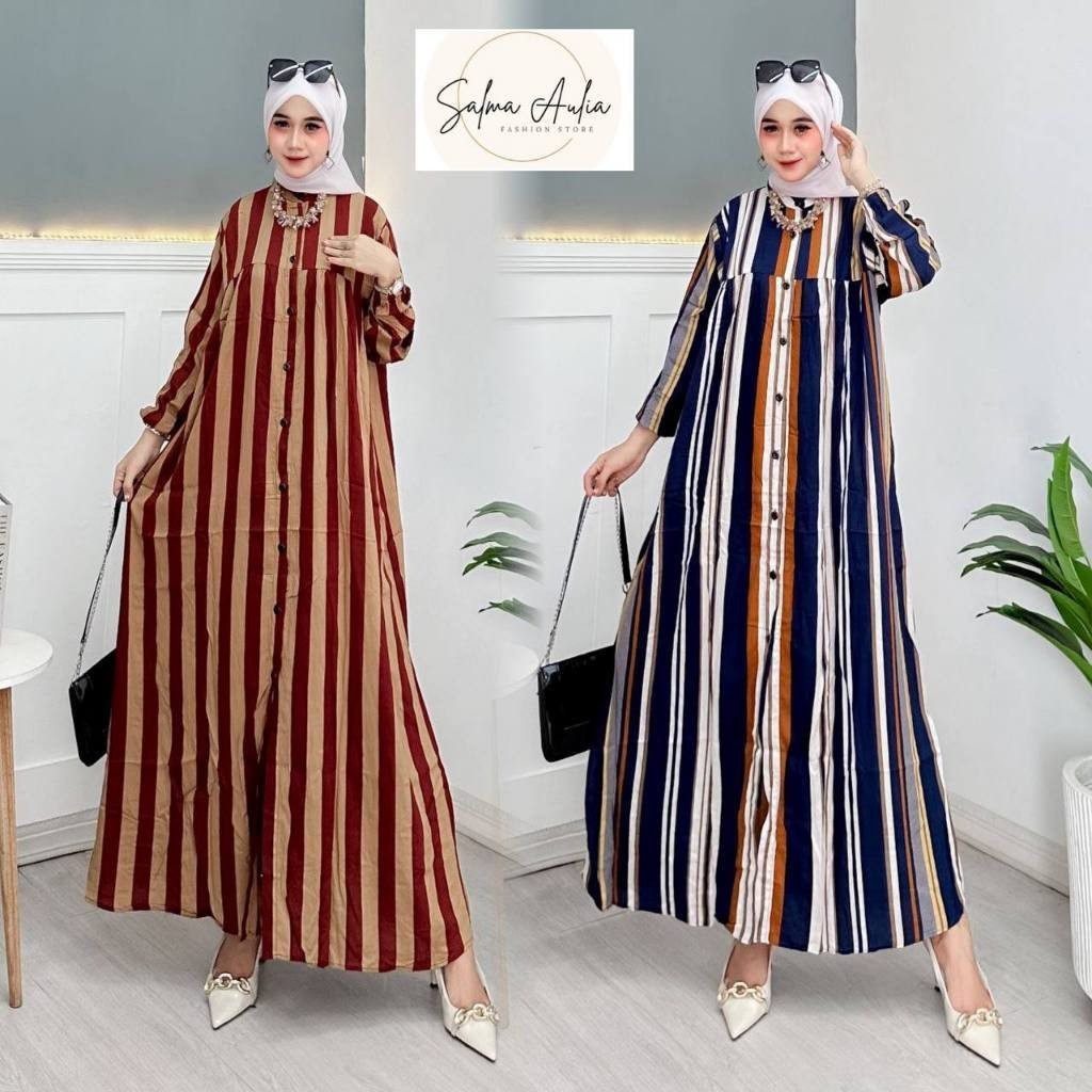 GAMIS ZARA SALUR PREMIUM / GAMIS RAYON MOTIF / GAMIS RAYON promo idul adha