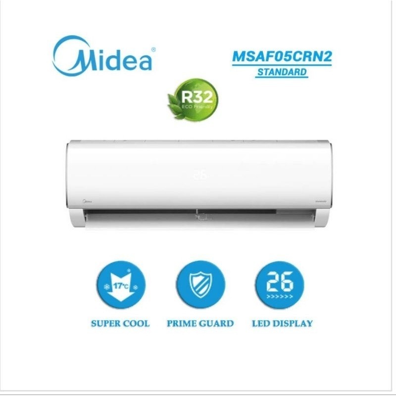 FLASH SALE AC 1/2pk MIDEA MSAF- 05CRN2