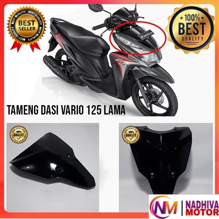 Dasi Panel Tameng Depan Kecil Dudukan Bawah Plat Nomor Vario 125 Lama Old