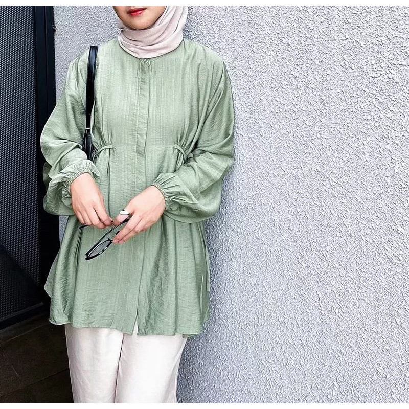 LOZA TUNIK / PAKAIAN WANITA / ATASAN WANITA / TUNIK LINEN PREMIUM/ GAMIS MODEL BARU MURAH