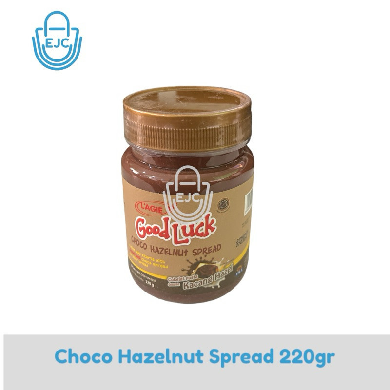 

[EJC] Lagie Good Luck Choco Hazelnut Spread Coklat Pasta Dengan Kacang Hazel Toples 220gr