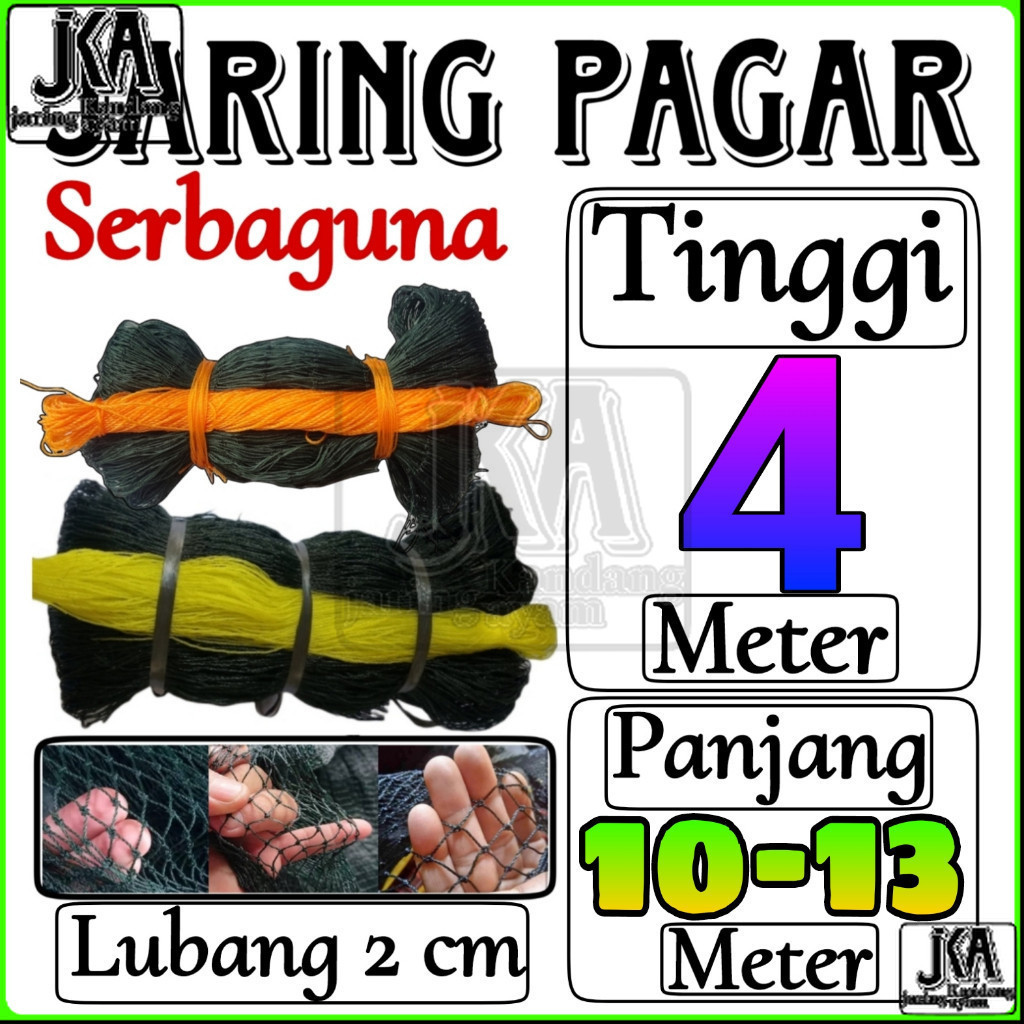 Jaring Ayam Lubang 2 cm Lebar 4 Meter / Jaring Pagar Ayam / Jaring Kandang Ayam