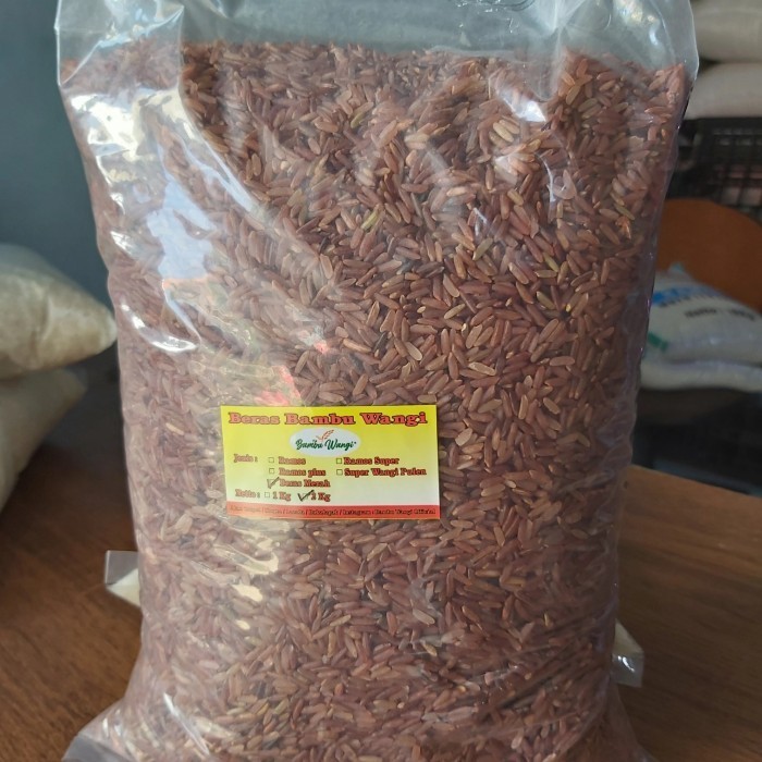

Promo Termurah - sukron_86 Beras Merah - Merk Bambu Wangi 2 Kg