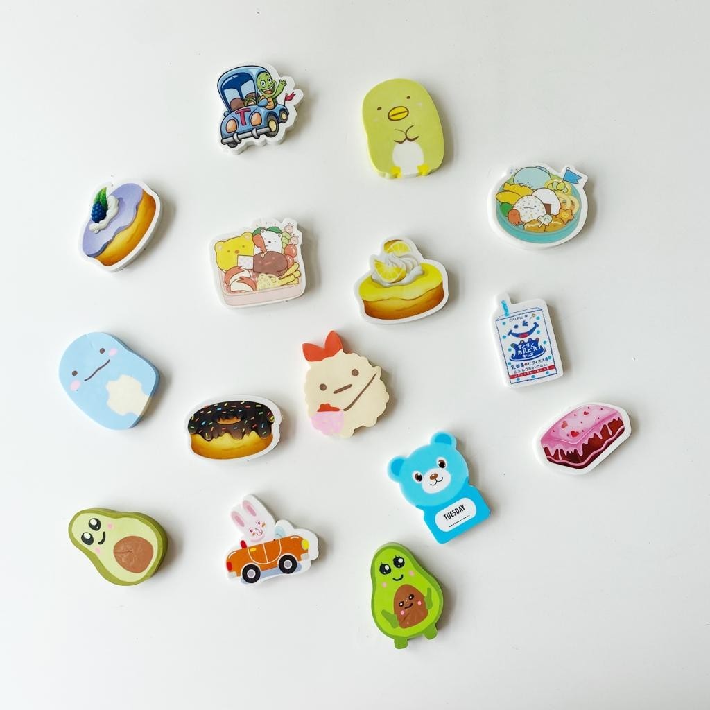 

GG Penghapus YT Bentuk(minimal 12 pc) /Setip/ Eraser/Stip