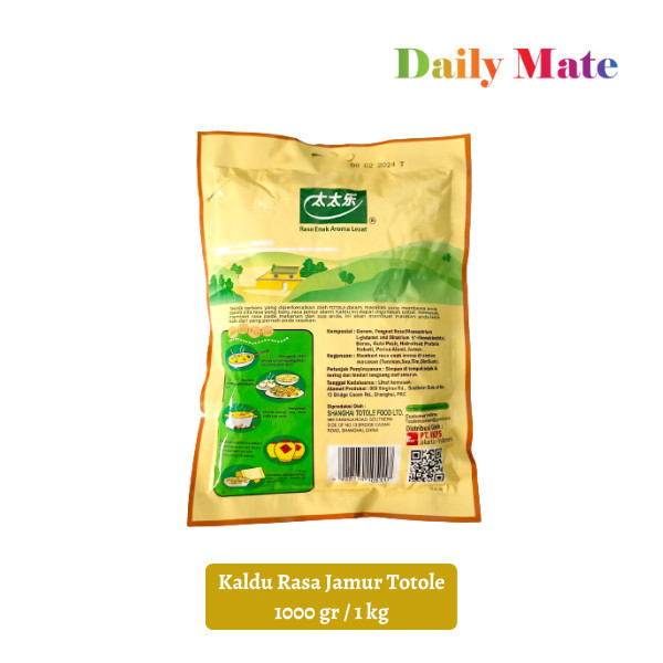 

Totole Kaldu Rasa Jamur 1000 gr | 1 kg | Sachet
