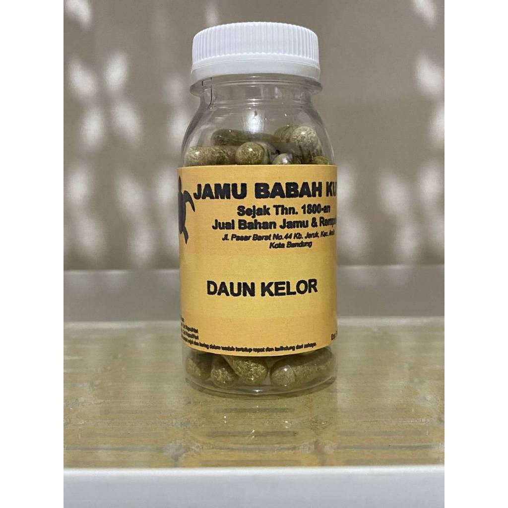 

Jamu Babah Kuya - Daun Kelor (50 Kapsul) Herbal