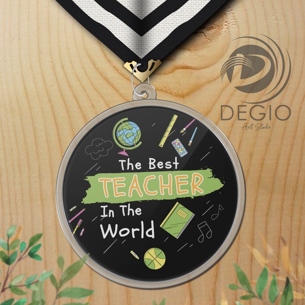 

Medali Best Teacher Guru sekolah