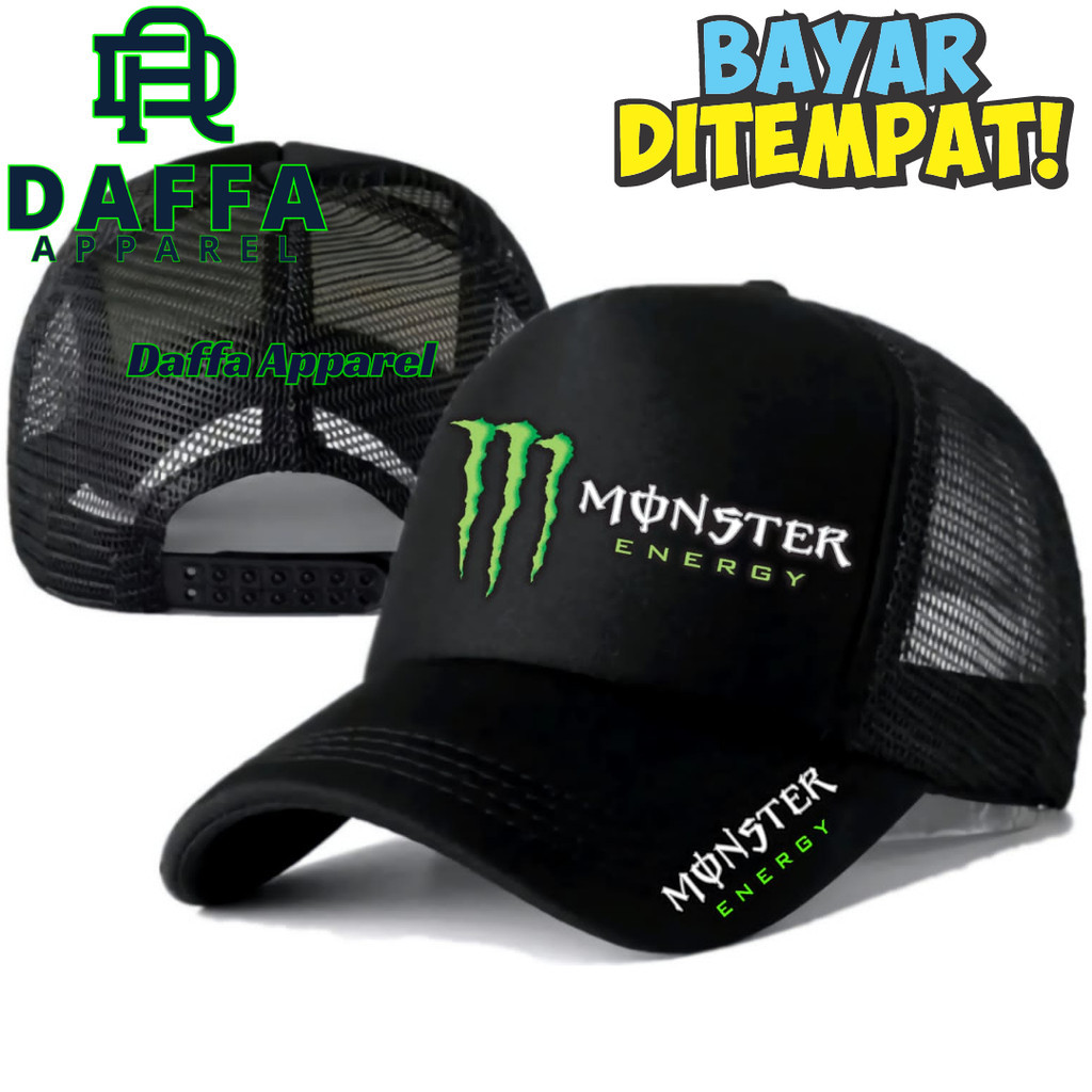 Daffa Apparel Topi Trucker SPONSOR MOTO GP - Topi Distro SPONSOR MOTO GP Logo - Topi SPONSOR MOTO GP