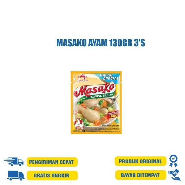 

MASAKO AYAM DAN SAPI 100GR/130GR/250GR/500GR/MASAKO