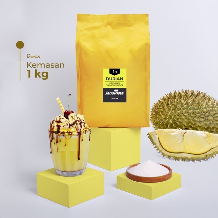 

[Ready] Premium GOLD Durian ( Bubuk Minuman / Bubble Drink Powder )