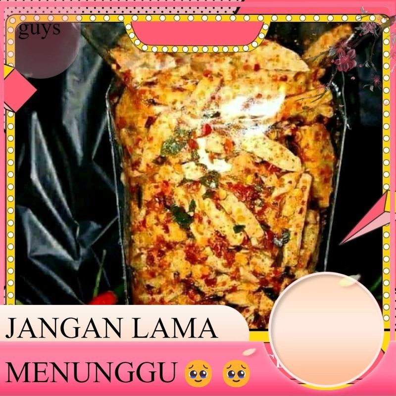 

ACEH-SNACK.GAIS BASRENG PEDAS DAUN JERUK 1KG