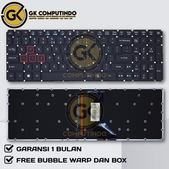 Keyboard Acer Aspire VX15 VX5-591G-74JB VX5-591G-74JG VX5-591G-74K6