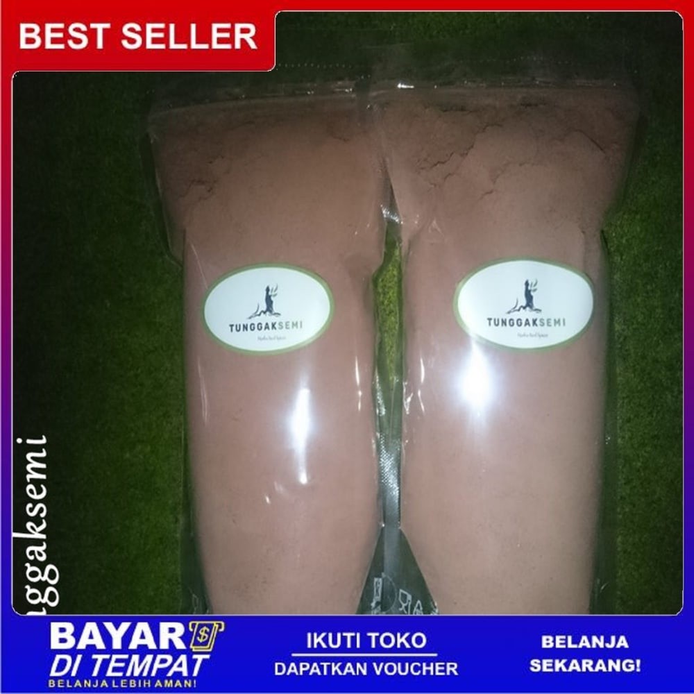 

OMH Terlaris Ts Murah Tepung Serbuk Bubuk Bawang Dayak 1kg Higienis