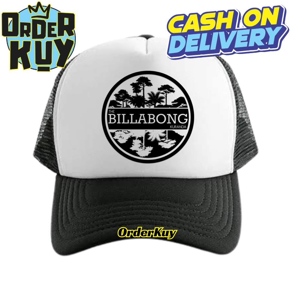 OrderKuy Topi Trucker BILLABONG - Topi Distro BILLABONG Logo - Topi BILLABONG Premium - Topi Pria De
