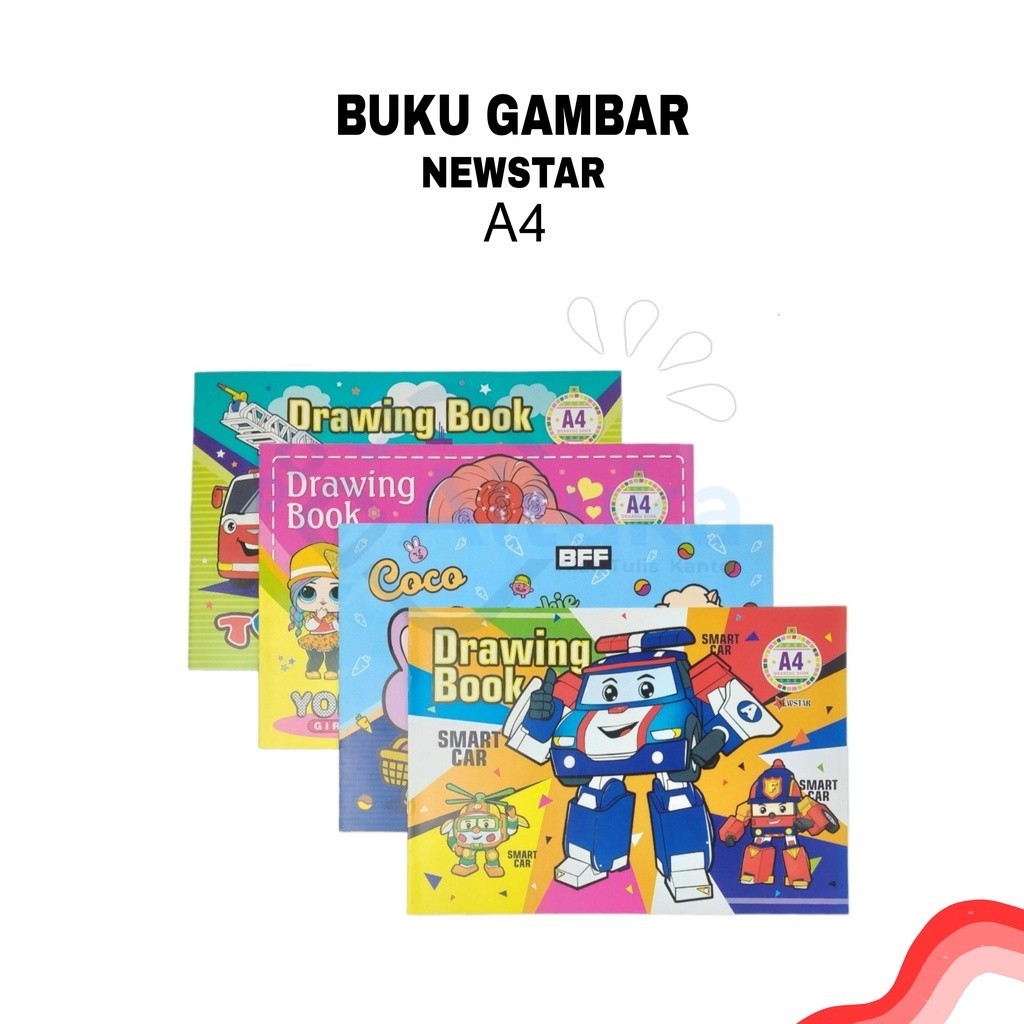 

Buku Gambar / Drawing Book A4 Newstar