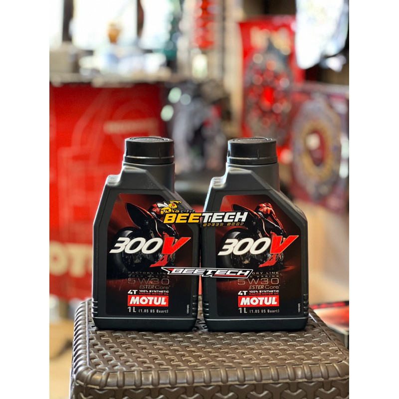 OLI MOTUL 1L 300V FULL SYNTHETIC MATIC DAN BEBEK 4TAK ORIGINAL MOTUL