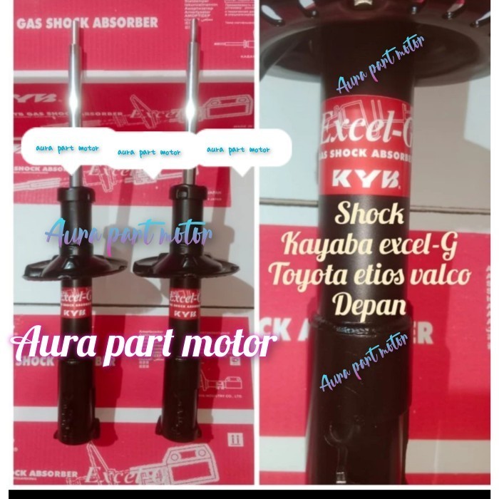 shockbreaker Etios Valco depan merk kayaba Excel-G Japan original