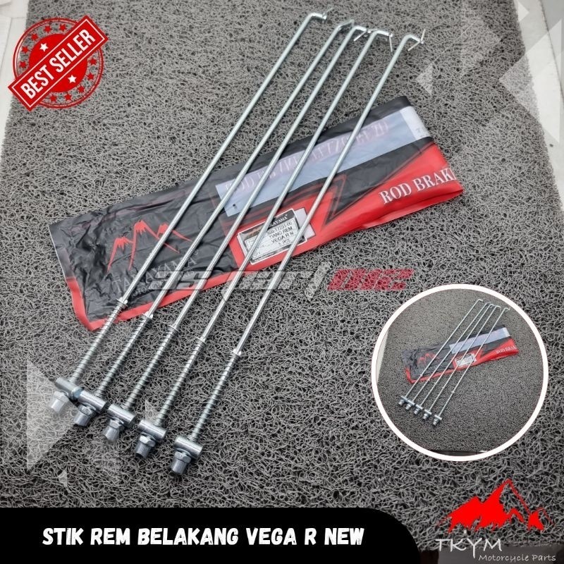 STIK REM / KAWAT REM / TIANG REM BELAKANG VEGA R NEW TAKAYAMA AS. .