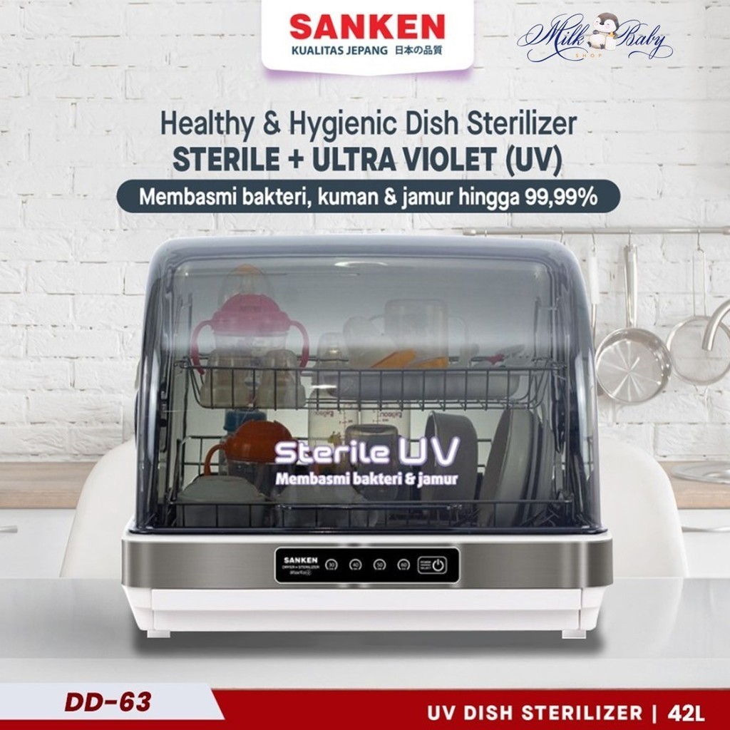 Sanken DD-63 UV Dish Dryer Steriliser UV Sterilizer