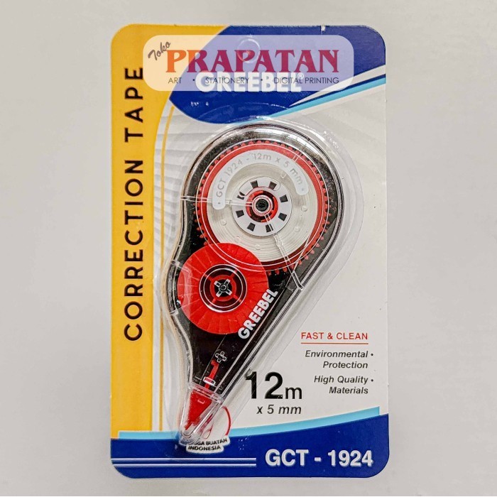 

GS99 Greebel Correction Tape GCT-1924 | Tip Ex Kertas