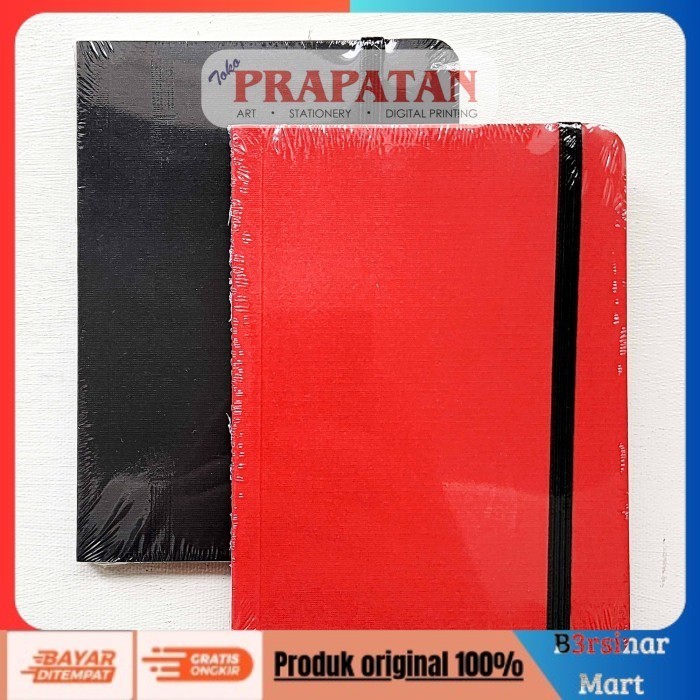

[KUALITAS TERBAIK] Potentante Travel Journal Sketchbook 142x105mm | Buku Gambar - RED