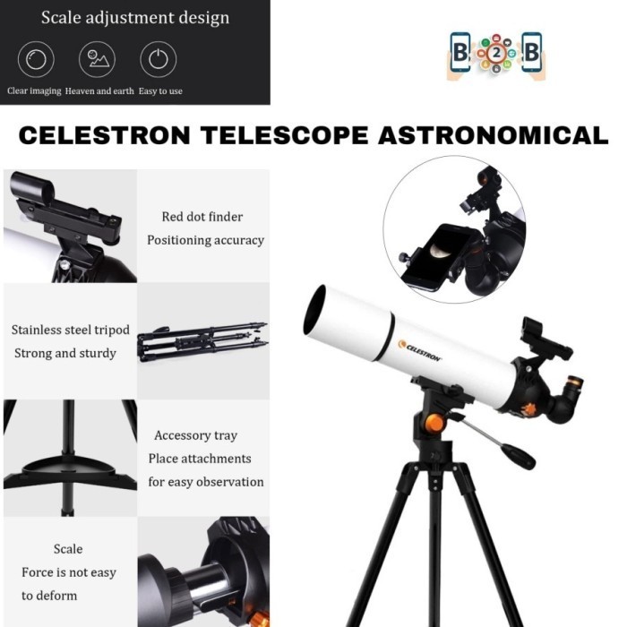 CELESTRON TELESCOPE ASTRONOMICAL SCTW-80