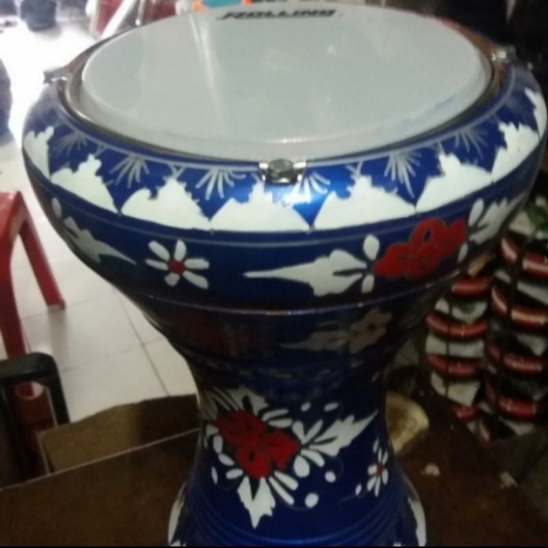 Dumbuk / Tumbuk Batu Rolling Marawis Batik 8 inch