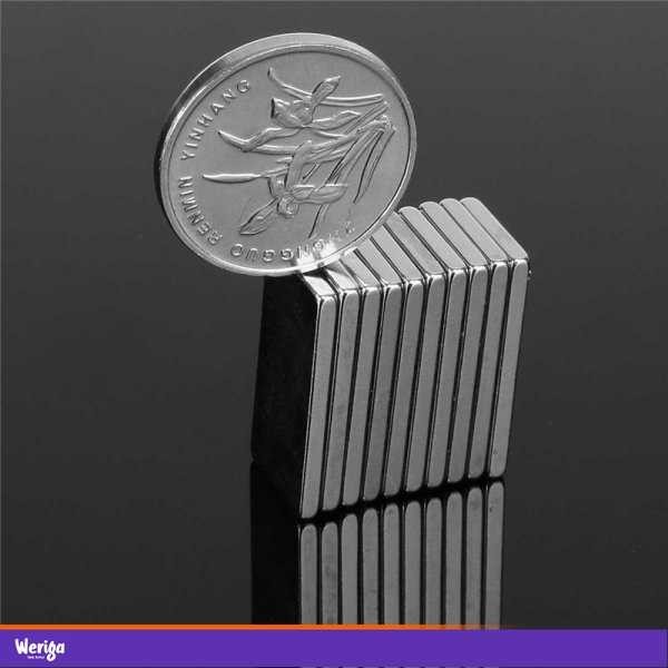 

Taffware Strong Neodymium Magnet NdFeB N35 19x9x1.6mm 10 PCS - MAG1
