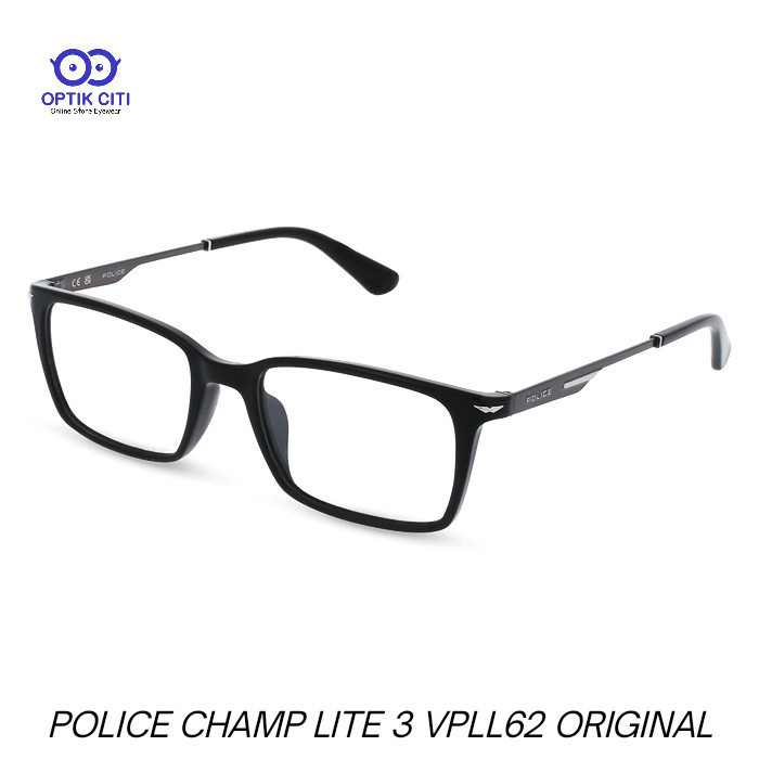 Frame Kacamata Pria Original Police Champ Lite 3 VPLL62 0Z42