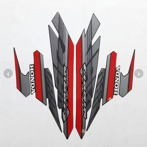 STRIPING STIKER MOTOR VARIO TECHNO 125 FI 2017 NON IDLING / NON ISS