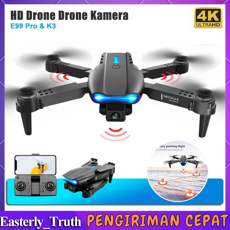 NEW E99 Pro & K3 Drone Kamera Rc Drone Dengan Kamera HD Drone Drone Kamera Jarak Jauh Wifi FPV