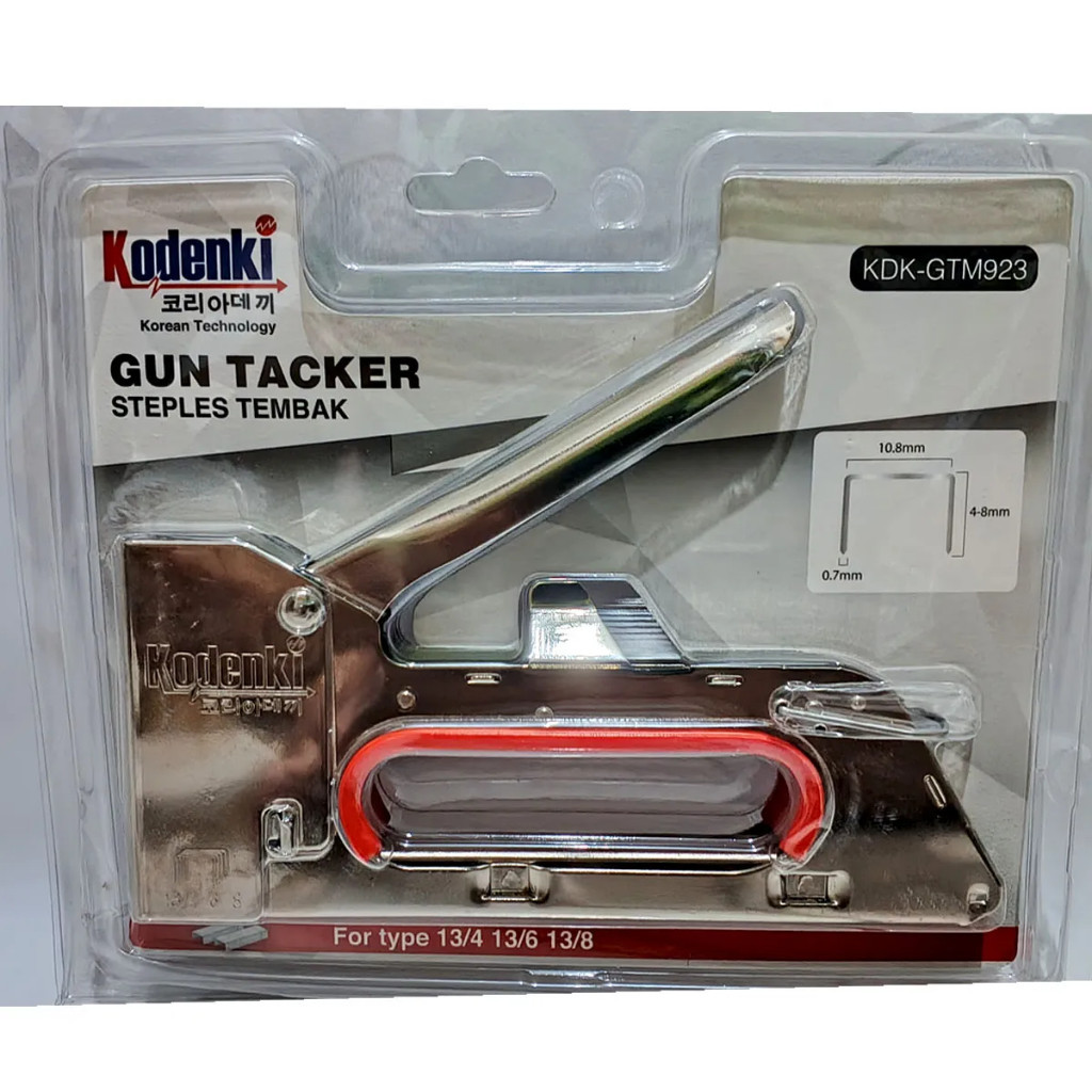 

KODENKI R23 Staples Staple Hand Gun Tacker Hekter Tembak Manual