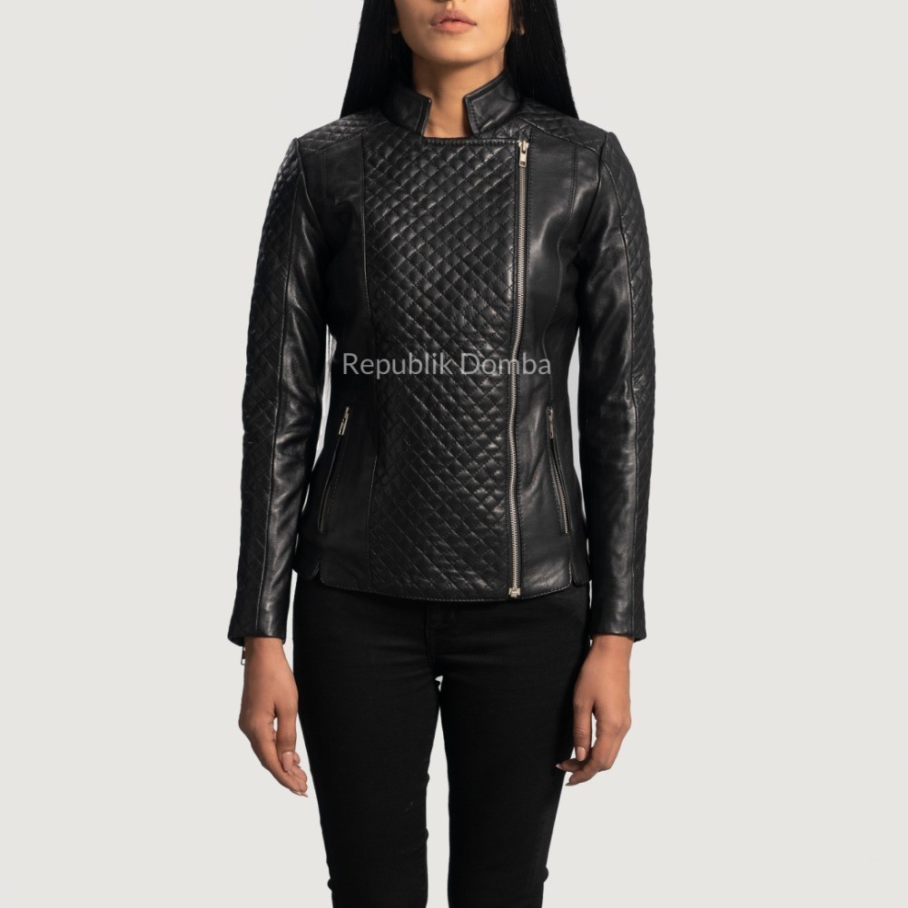 REPUBLIK DOMBA - Jaket Kulit Wanita Full Kulit Domba Asli Garut Kualitas Super Premium 100% Original