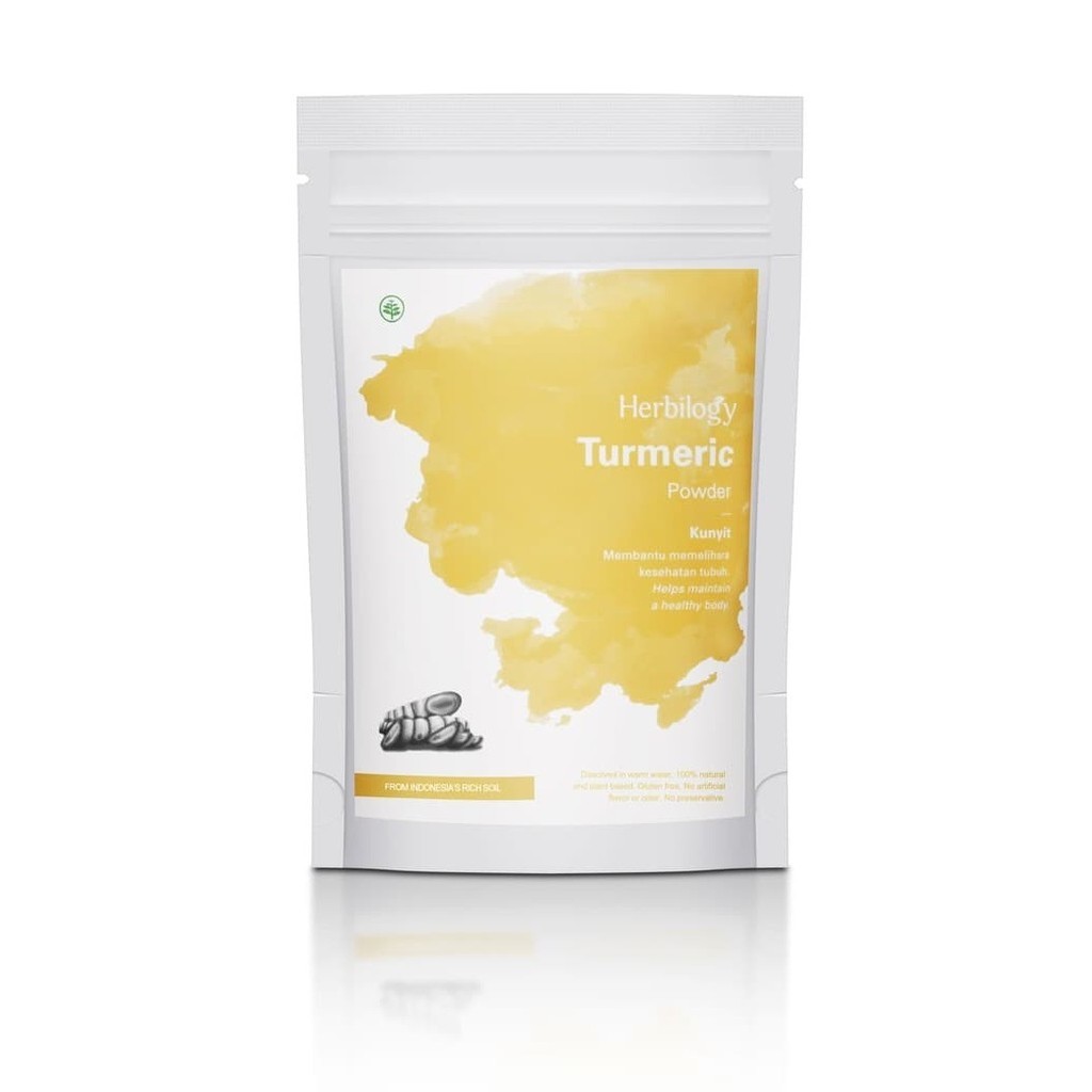 

[[ K23 - BEST SELLER ]] HERBILOGY Turmeric Extract Powder ( Kunyit ) - 100 Gr
