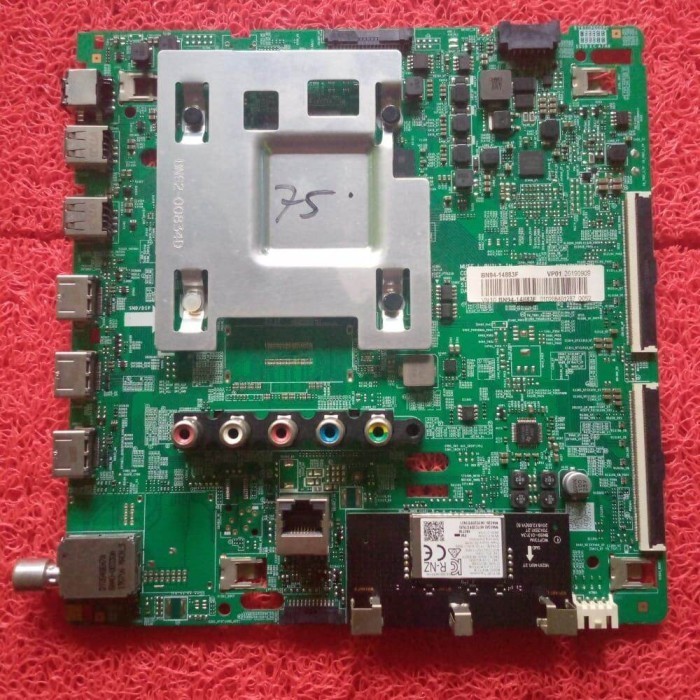 MB mainboard motherboard mesin tv LED Samsung UA 75RU7100 - UA75RU7100