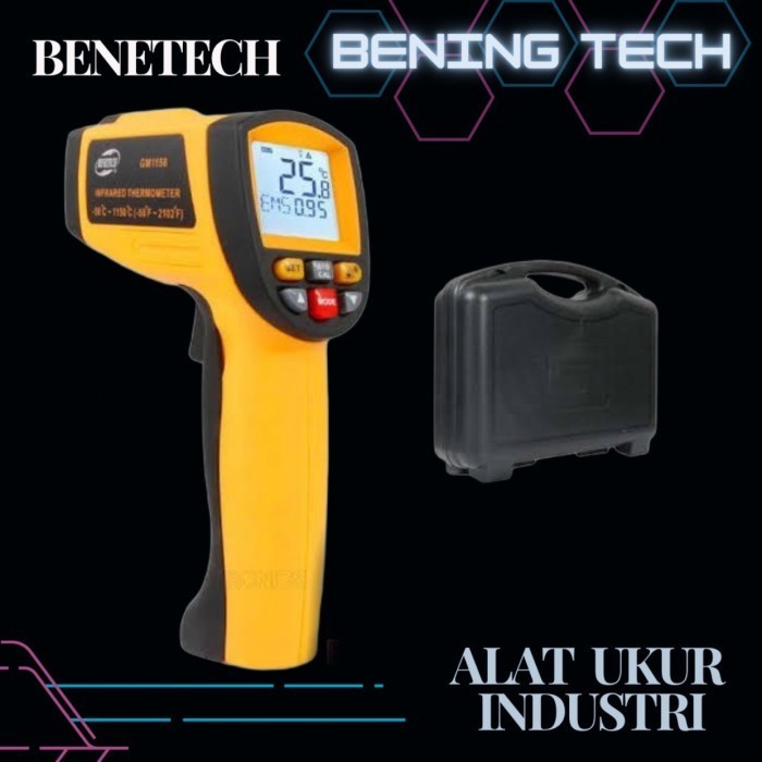 Benetech GM1150 Infrared Thermometer IR Gun Termometer GM 1150 GM-1150