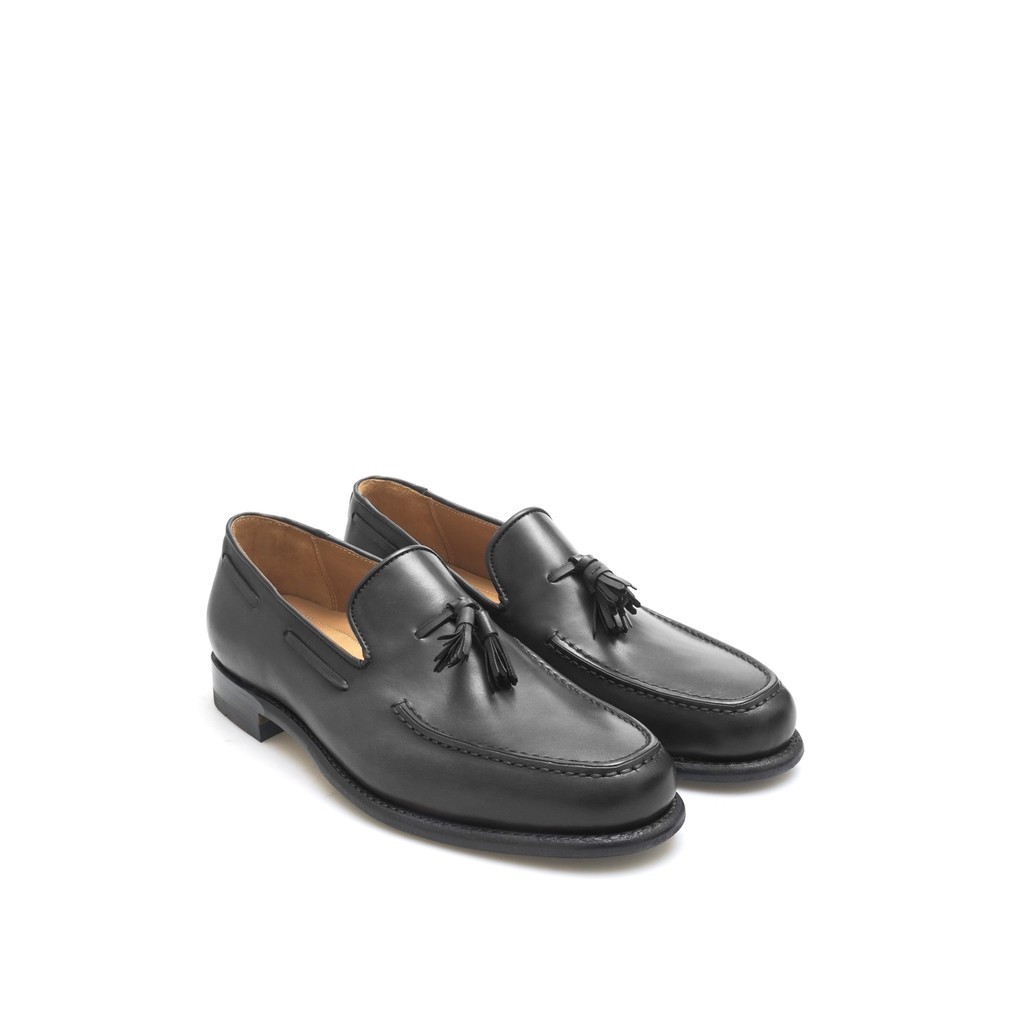 ARMANDO BLACK Sepatu Kulit Loafers Pria by Mario Minardi