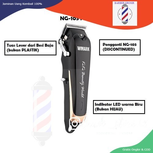 COD wmark ng 103 plus mesin cukur rambut wmark 103 hair clipper ORIGINAL