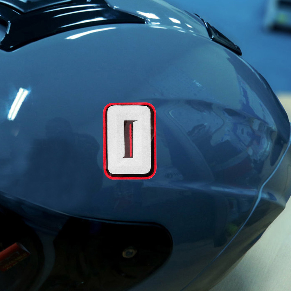 

2 Sets Number Sticker Hockey Decals Football Stickers for Numbers Labels