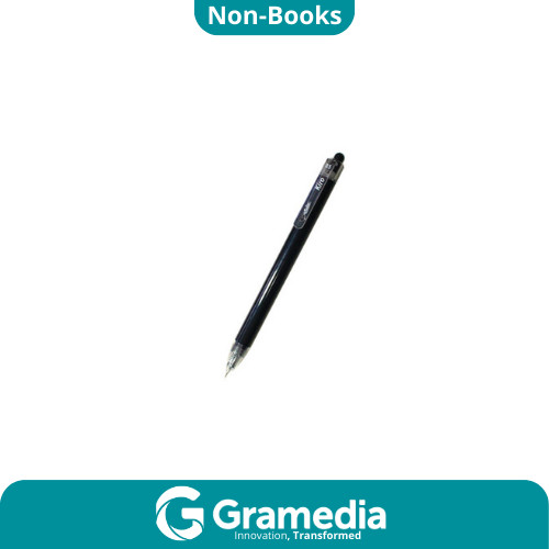 

[Gramedia Cijantung] Estudee Kiro Gelpen 0.5 Ink Black - Black Egp-443