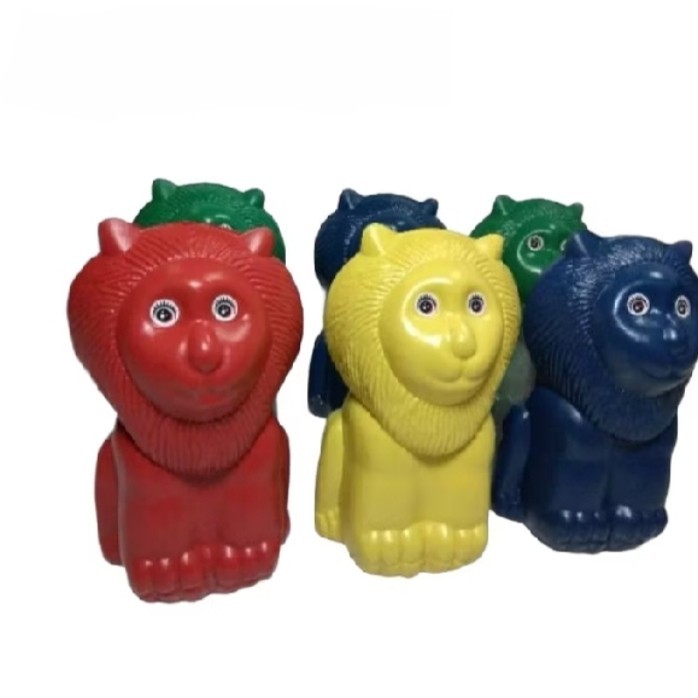 Celengan Plastik Bentuk SINGA Celengan Karakter Lucu