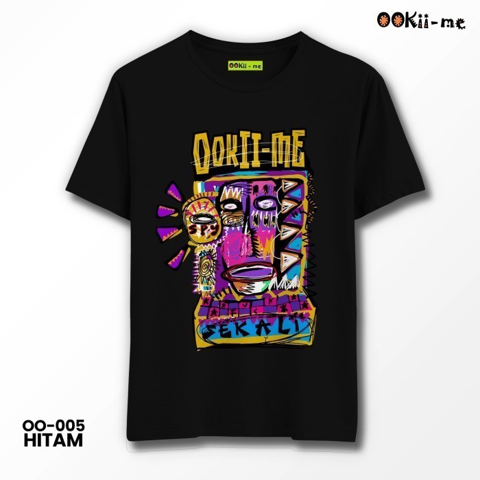 Blossom OOME05 Kaos Premium Pria Wanita 100% Katun Combed Baju T-Shirt