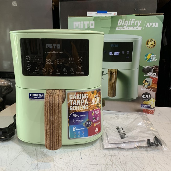 AIR FRYER LOW WATT DIGITAL MITO AF1