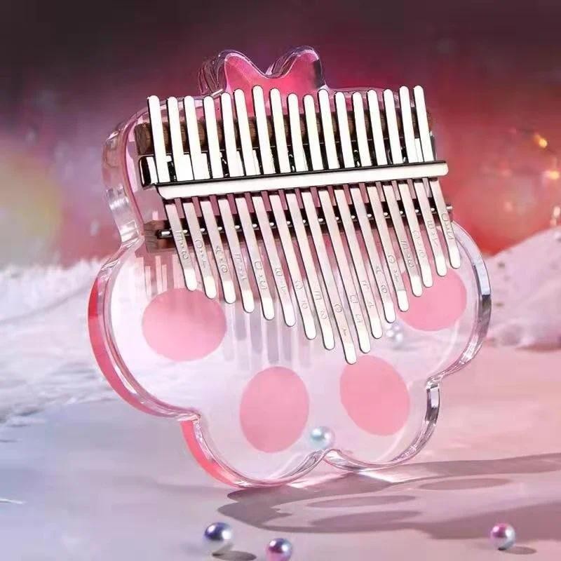 21 Keys Kalimba Thumb Mini Piano Cute Adults Professional Kalimba Portable Adults Strumenti Musicali