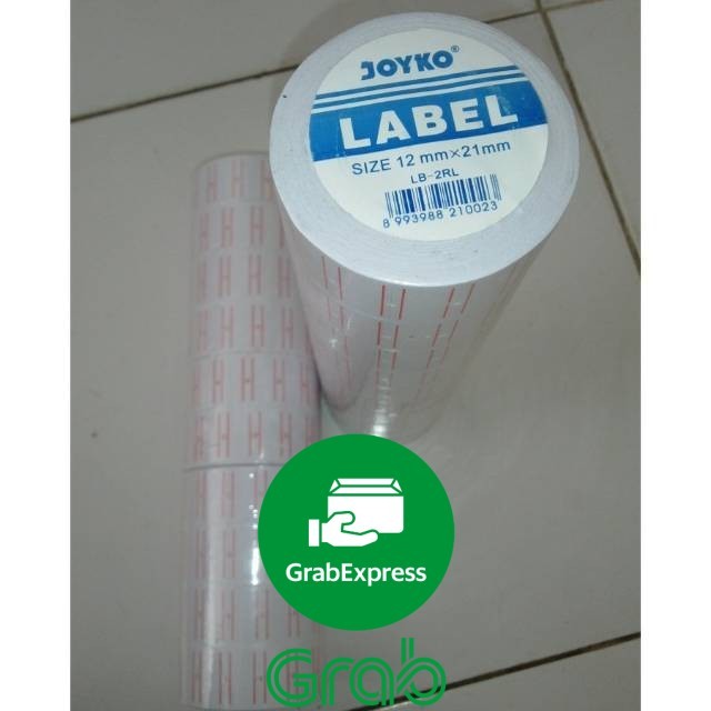 

Promo / Label harga joyko 1line (10 roll) atk murah