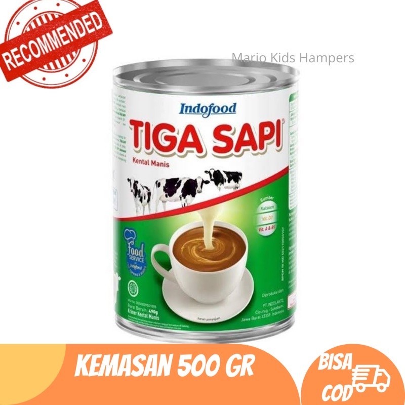 

TIGA SAPI KRIMER KENTAL MANIS, 3 Sapi Indomilk 500Gram pusat grosir jajn murah meriah