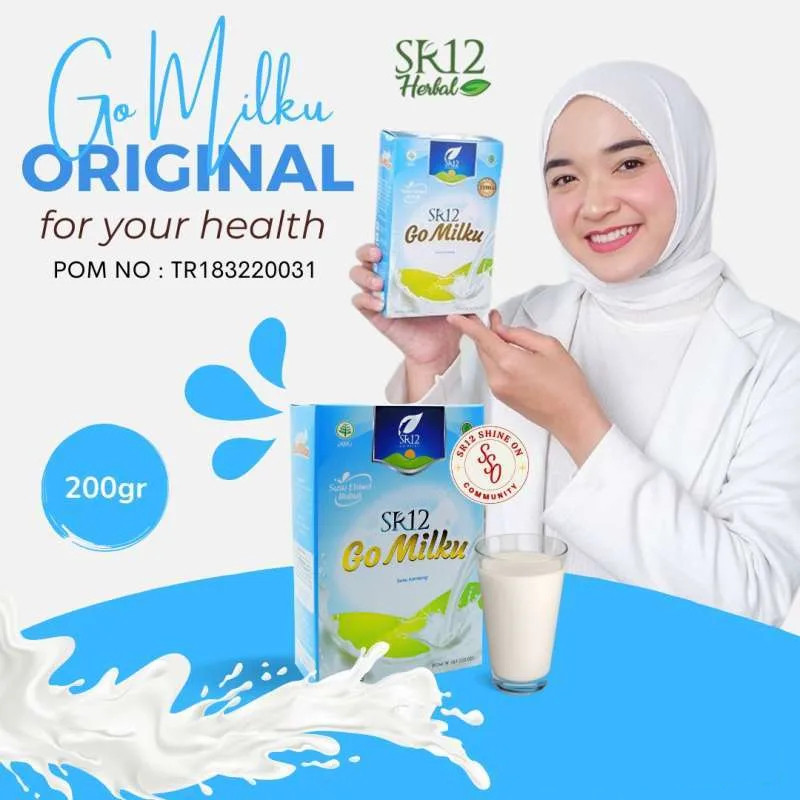 

SUSU GOMILKU SR12 SUSU ETAWA BUBUK GURIH TERLARIS | KAYA NUTRISI | HALAL | BPOM